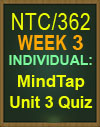 NTC/362 MindTap Unit 3 Quiz